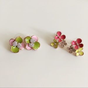 Flower Gem Earring Bundle